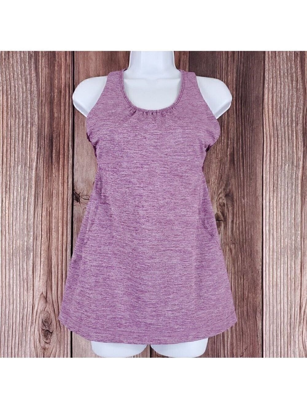 *No Pads* Lululemon Turbo Tank Womens Size 8 Dewberry Purple Racerback